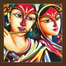 Radha Krishna Paintings (RK-2236)